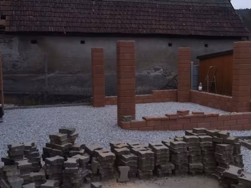 murovaný altánok