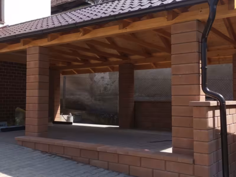 murovaný altánok