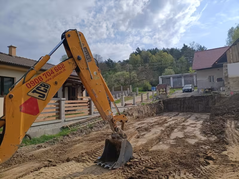 Výkopové, zemné práce